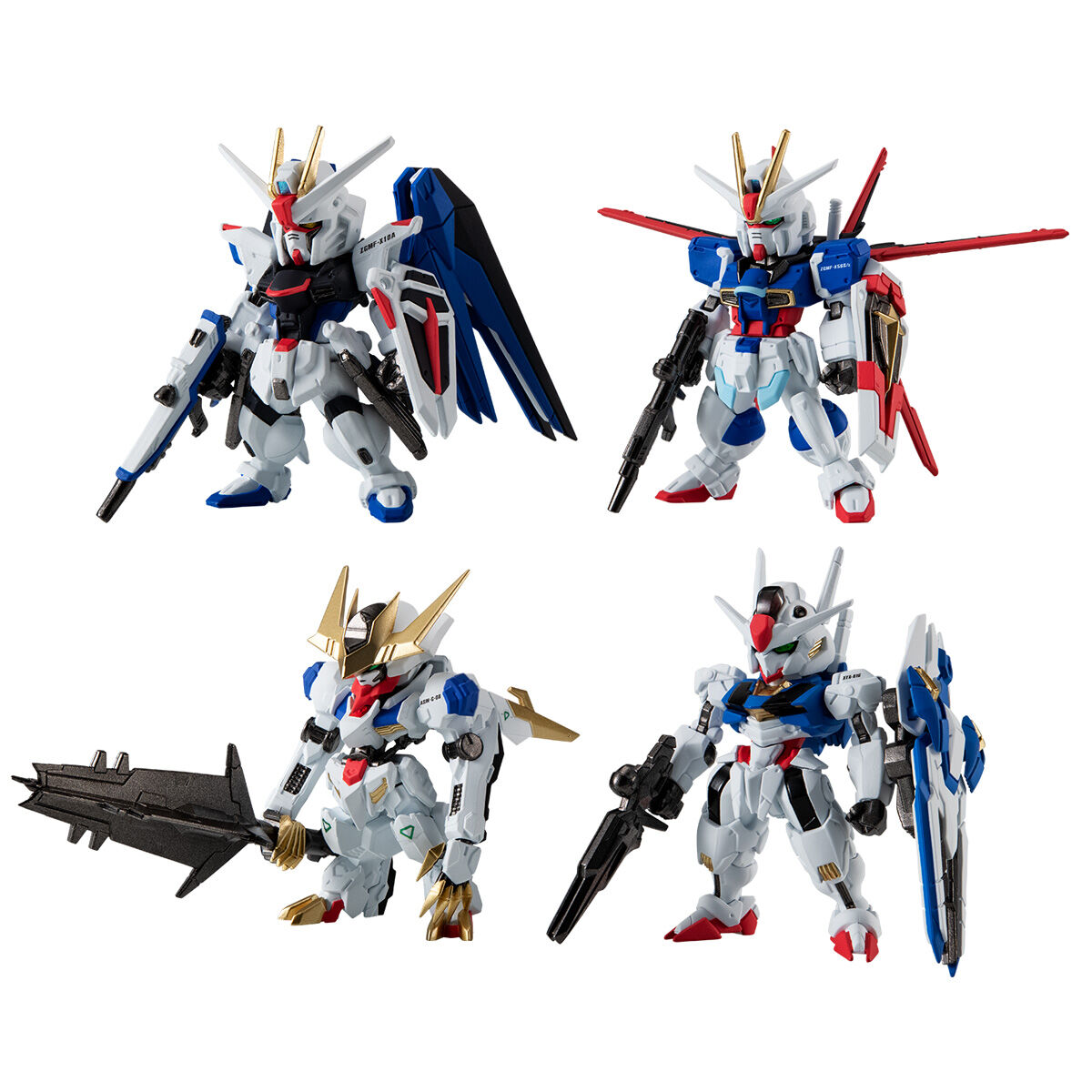 FW GUNDAM CONVERGE CORE】マーキング&重塗装＆オプションパーツセット