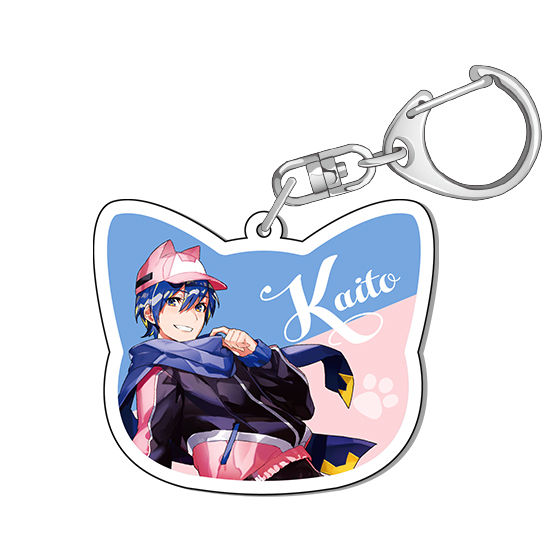 初音ミク in ナンジャタウン 2020」ねこ型アクリルキーホルダー Art by