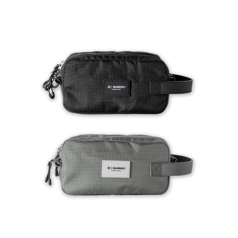 RIPSTOP DOUBLE ZIP HANDLE POUCH – BANDEL®︎｜公式オンラインストア