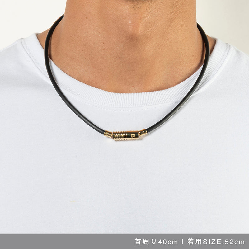 NEUTRAL ニュートラル Black×Gold 磁気ネックレス – BANDEL®︎｜公式