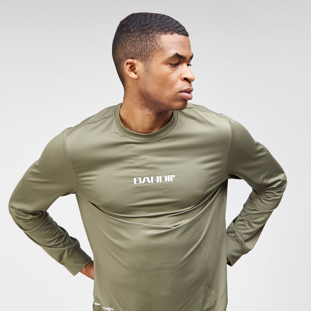 NanoMesh™ Performance Long Sleeve, Unisex - Fatigue