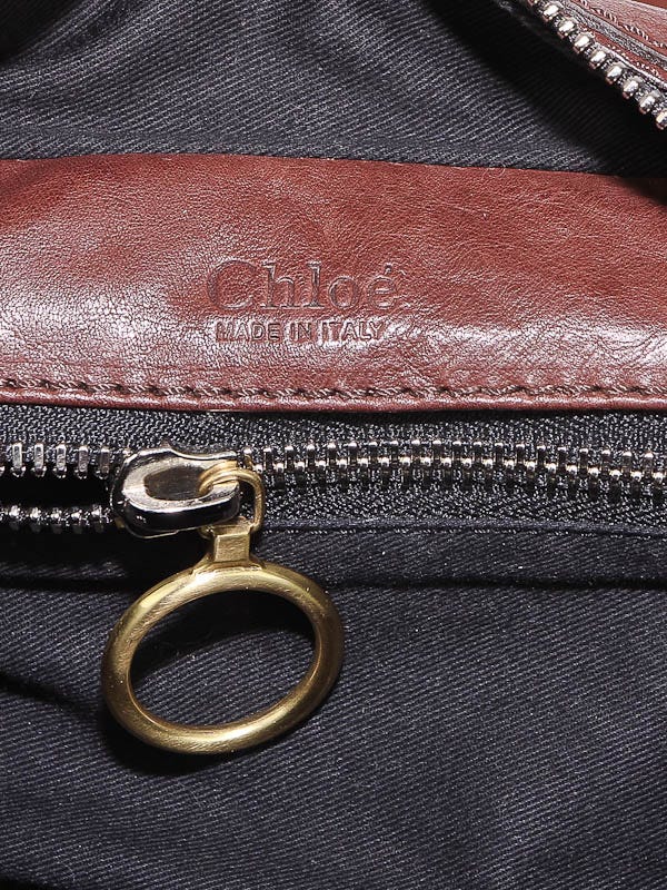 Chloe Chocolate Brown Leather Betty Bag | Yoogi's Closet