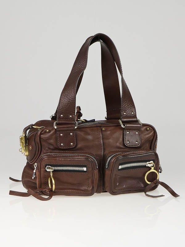 Chloe Chocolate Brown Leather Betty Bag | Yoogi's Closet