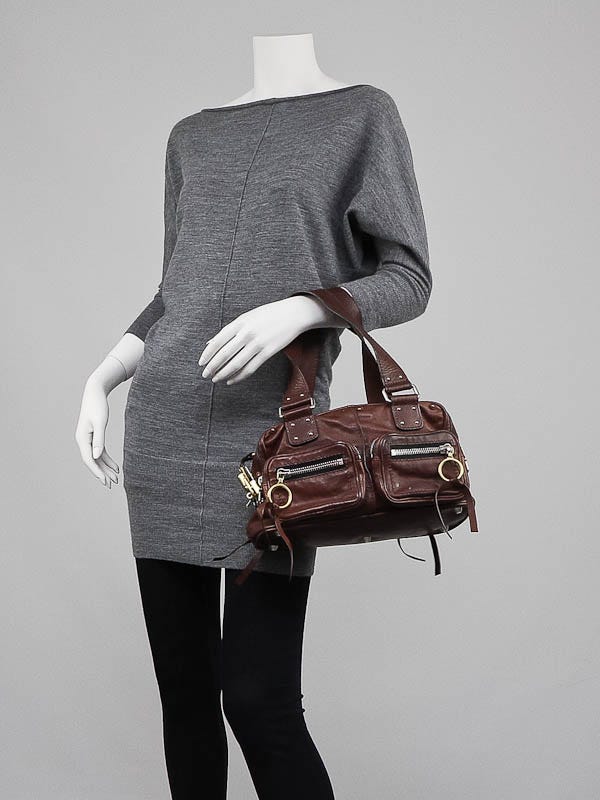 Chloe Chocolate Brown Leather Betty Bag | Yoogi's Closet