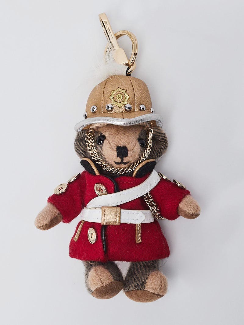 Burberry Camel Check Cashmere The Regimental Thomas Bear Charm