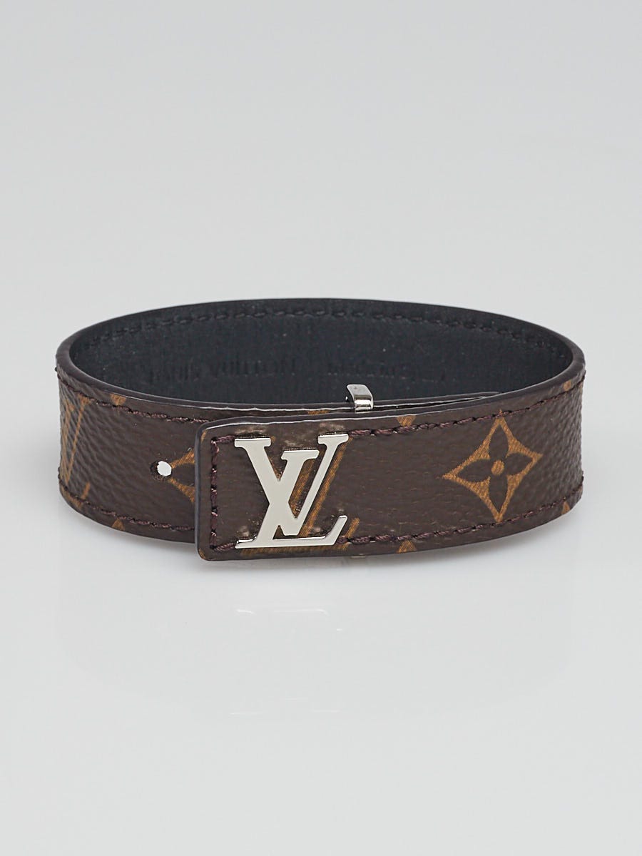 Louis Vuitton Monogram Canvas LV Slim Bracelet Size 19 | Yoogi's
