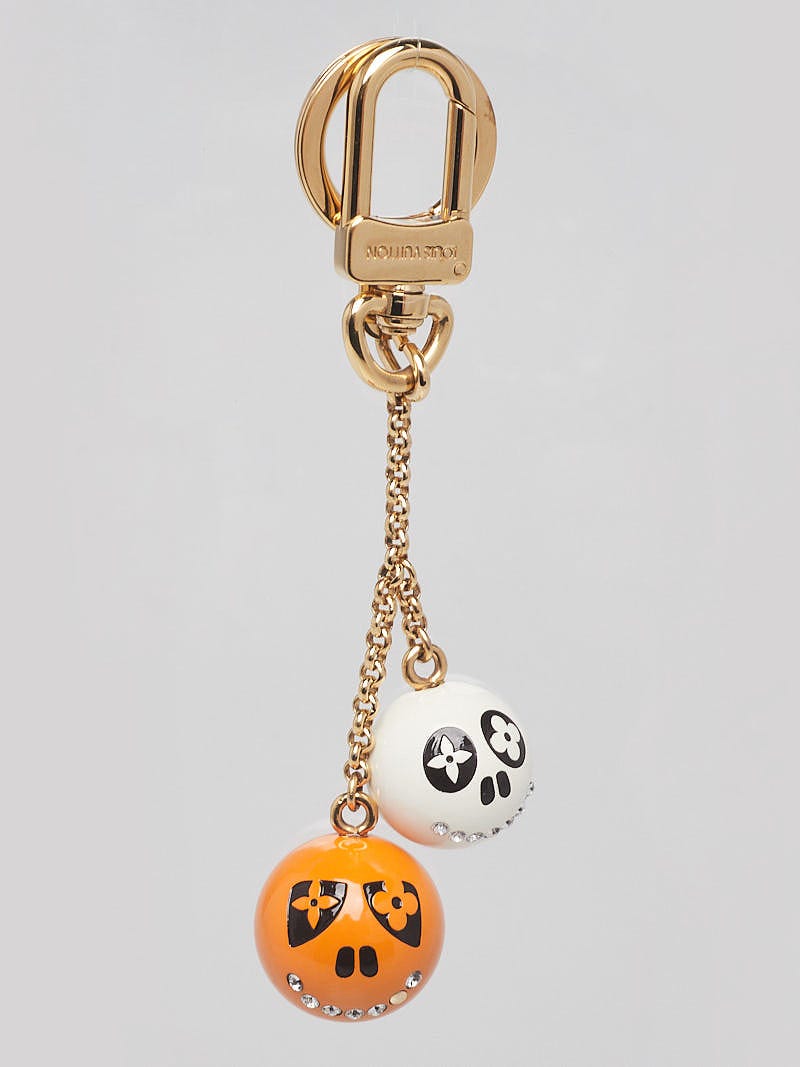 Louis Vuitton Limited Edition White/Orange Resin Jack and Lucie