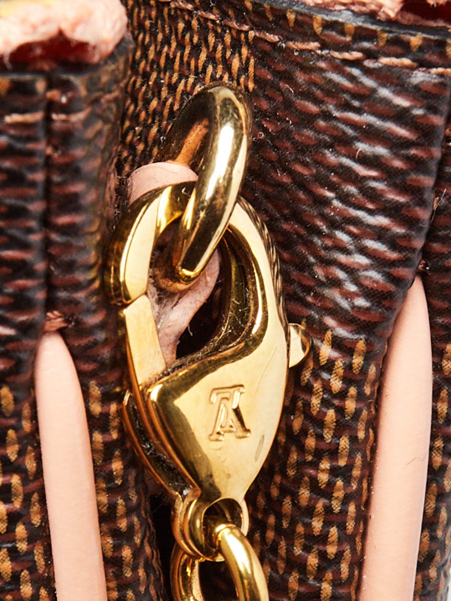 Louis Vuitton Damier Canvas Double Zip Pochette Bag | Yoogi's Closet