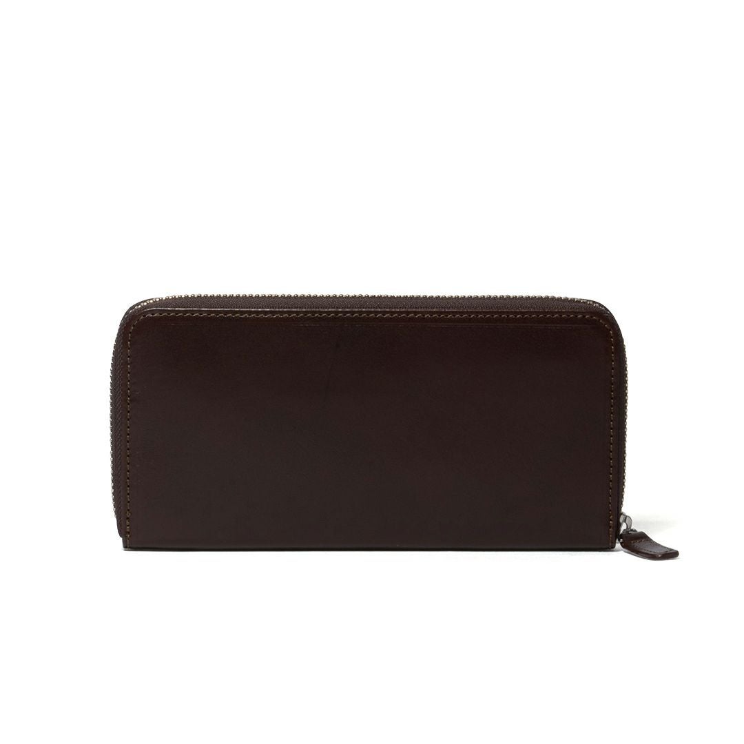 MARGARET HOWELL idea エージングエフェクト ラウンドファスナー長財布