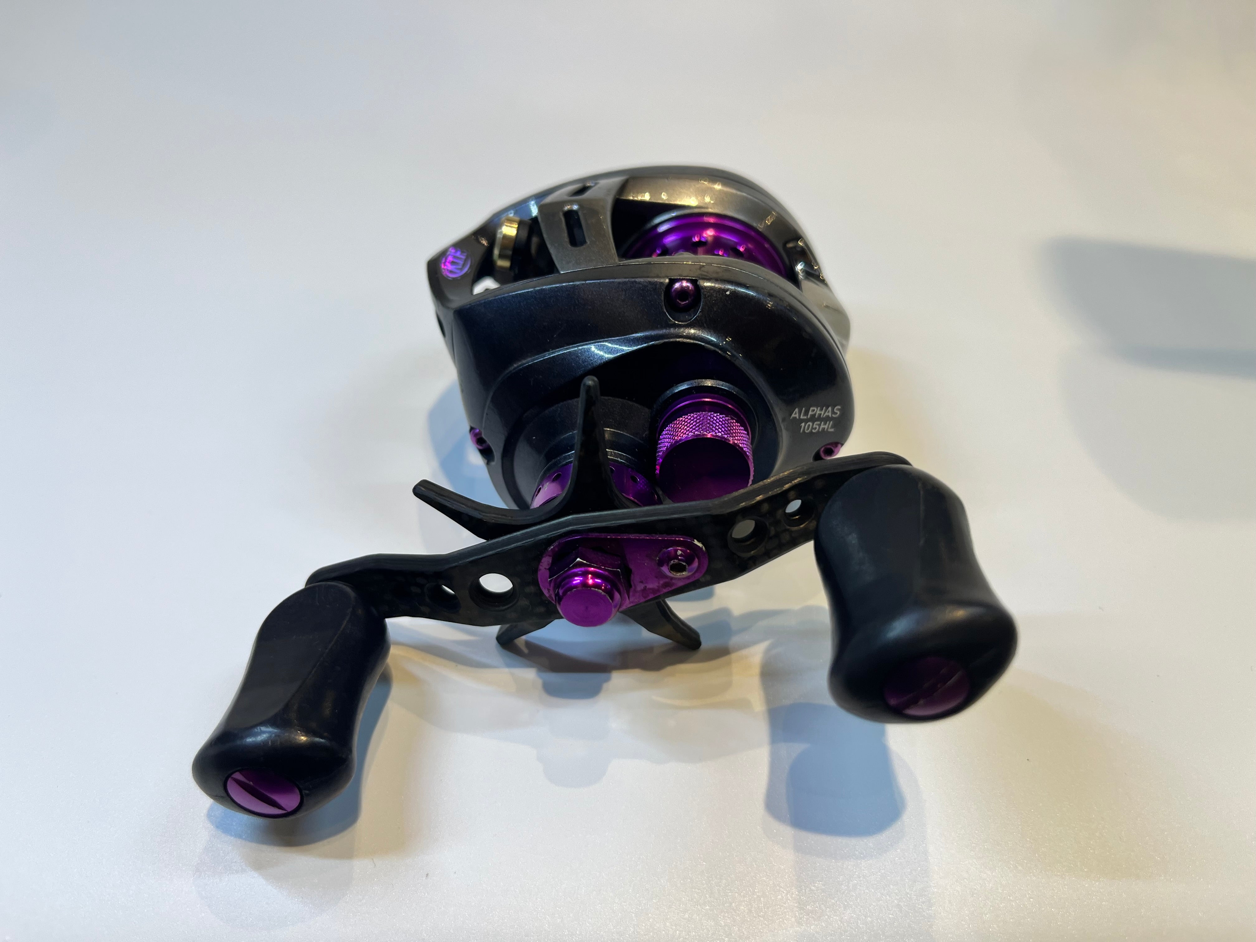 中古美品☆ダイワ☆アルファスフィネスカスタム☆KTF☆フルカスタム