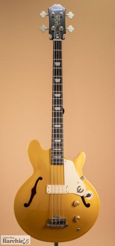 Guitar Shop Barchie's / Epiphone Jack Casady Bass Metallic Goldtop