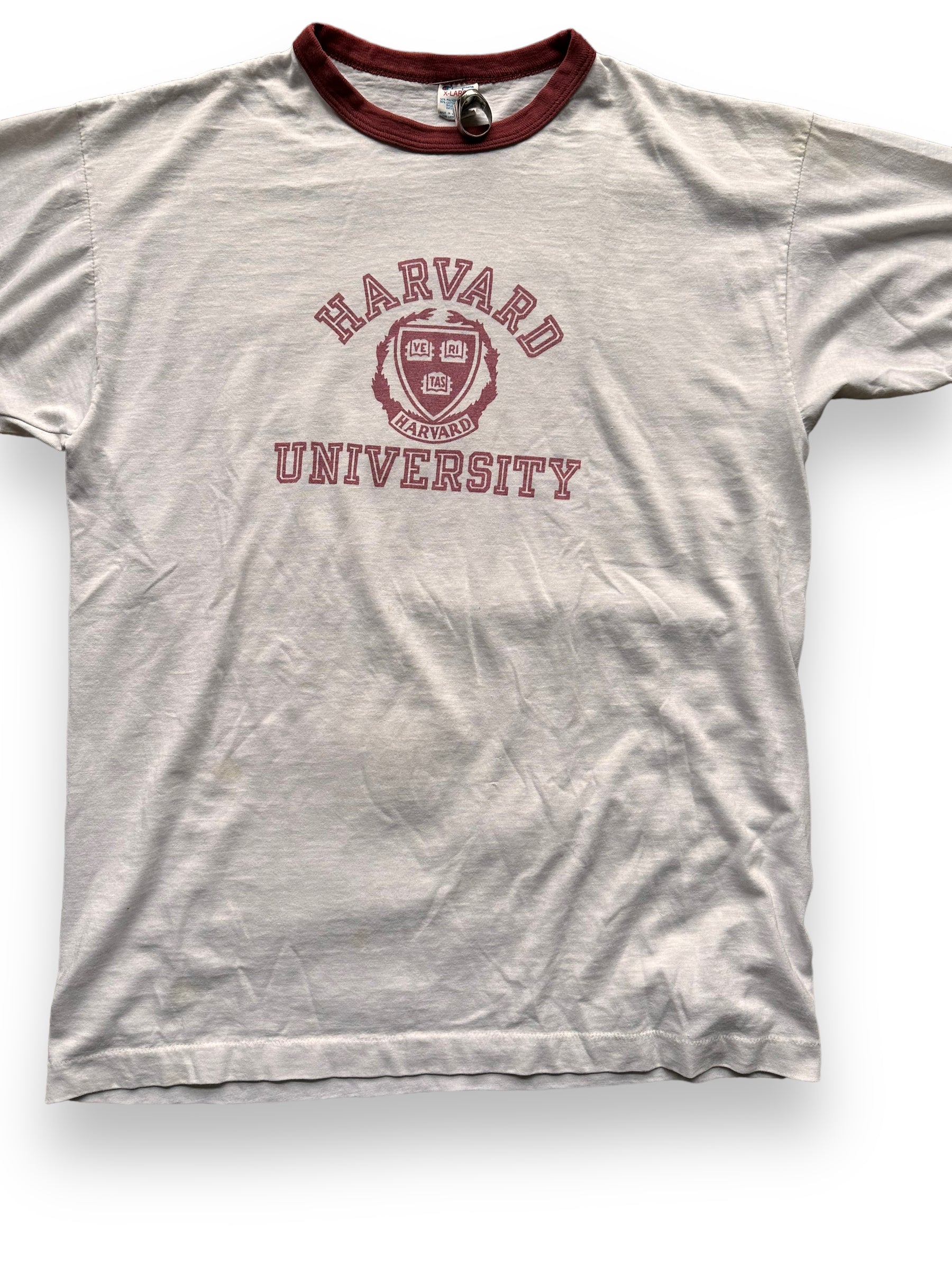 Vintage Champion Harvard University Ringer Tee SZ XL | Vintage Ivy