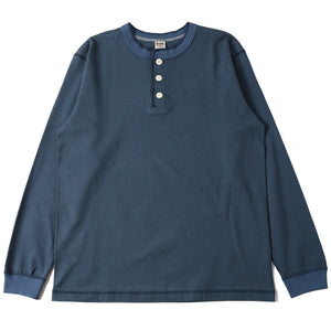 STANDARD” 14/- COZUN ヘビーウェイト ヘンリーネック ロングTシャツ