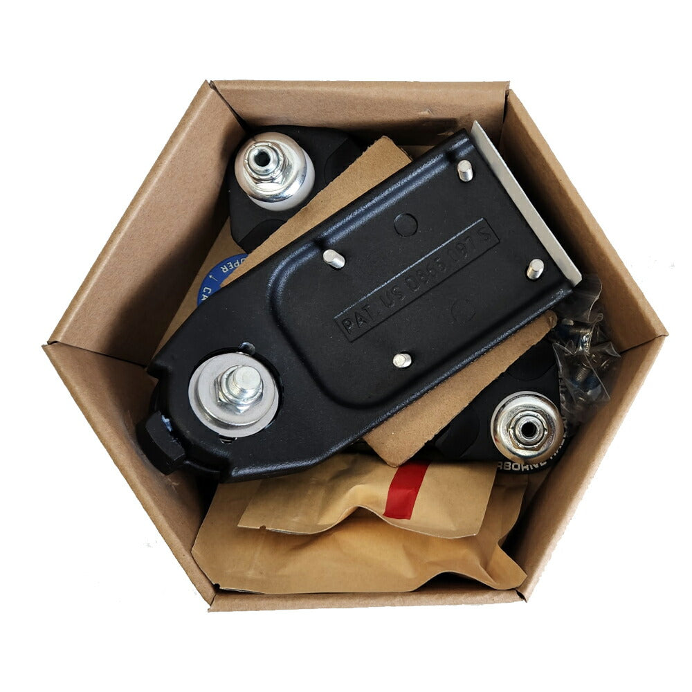 スケートボードトラックアアダプター WATERBORNE FIN SYSTEM SURF AND