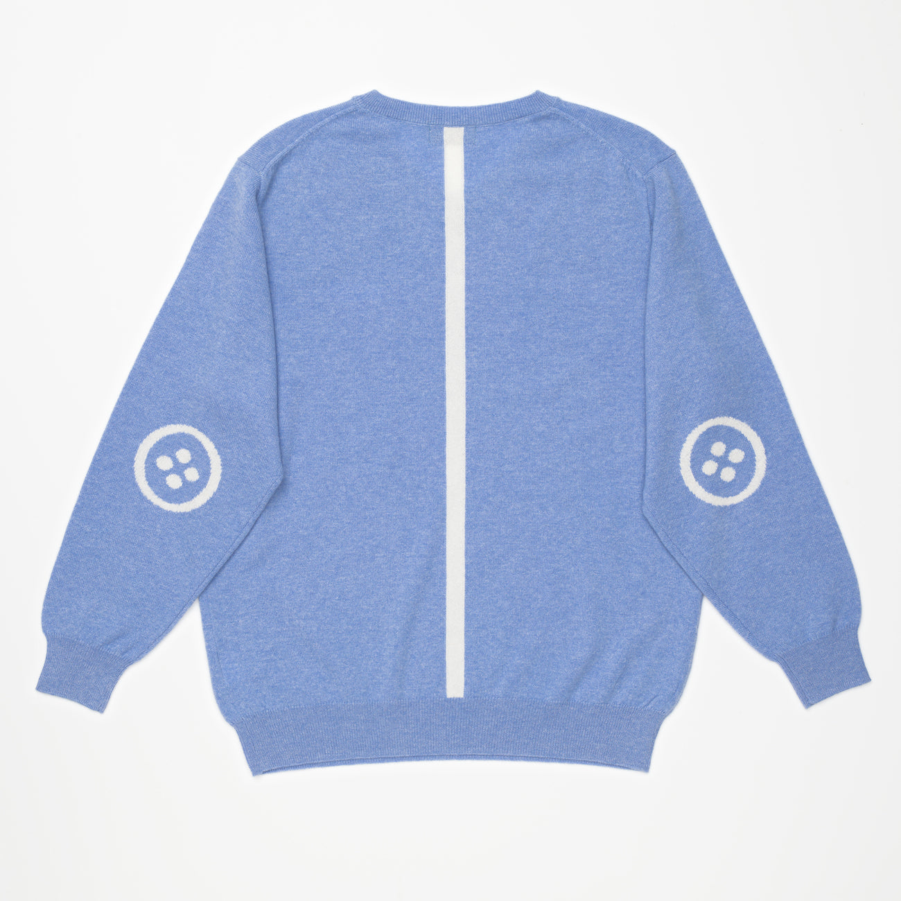 MEN Cashmere V-knit〈カシミヤ製 Vネックニット_サックス〉 – B.D.C. GOLF