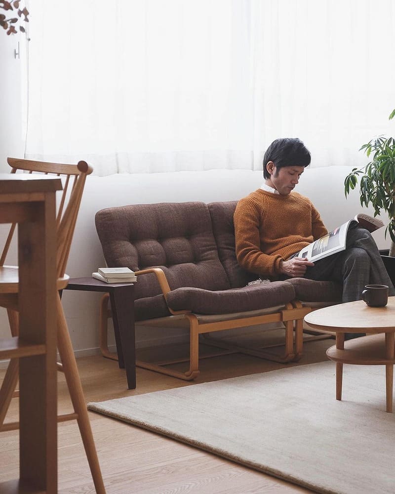 天童木工 ブルーノマットソン シングル 1人がけソファ 1脚 美品】天童