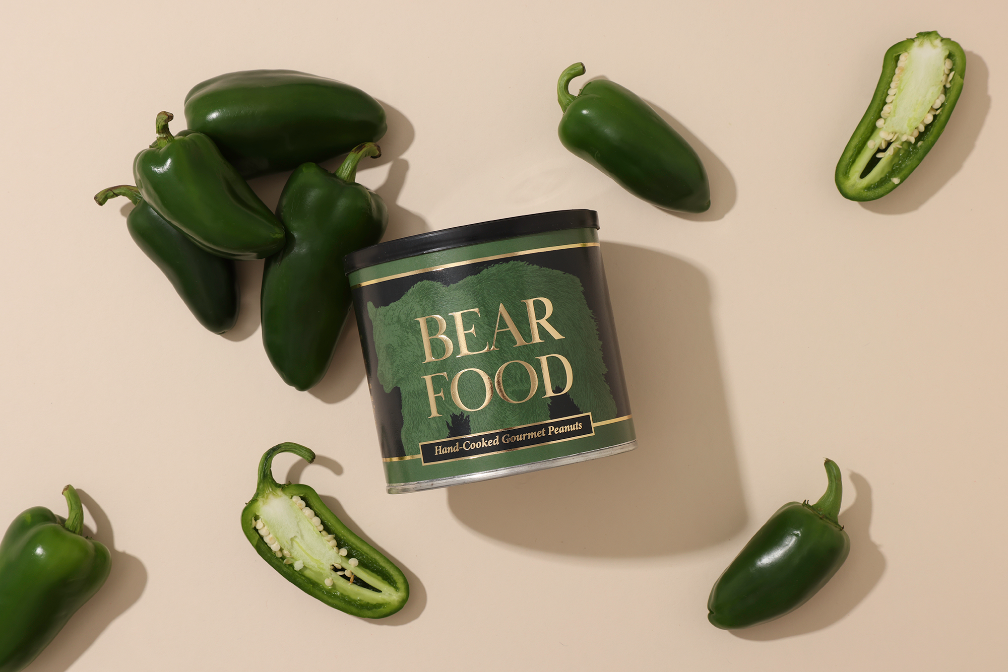 Jalapeño Gourmet Peanuts Virginia & Charlotte NC – Bear Food LLC