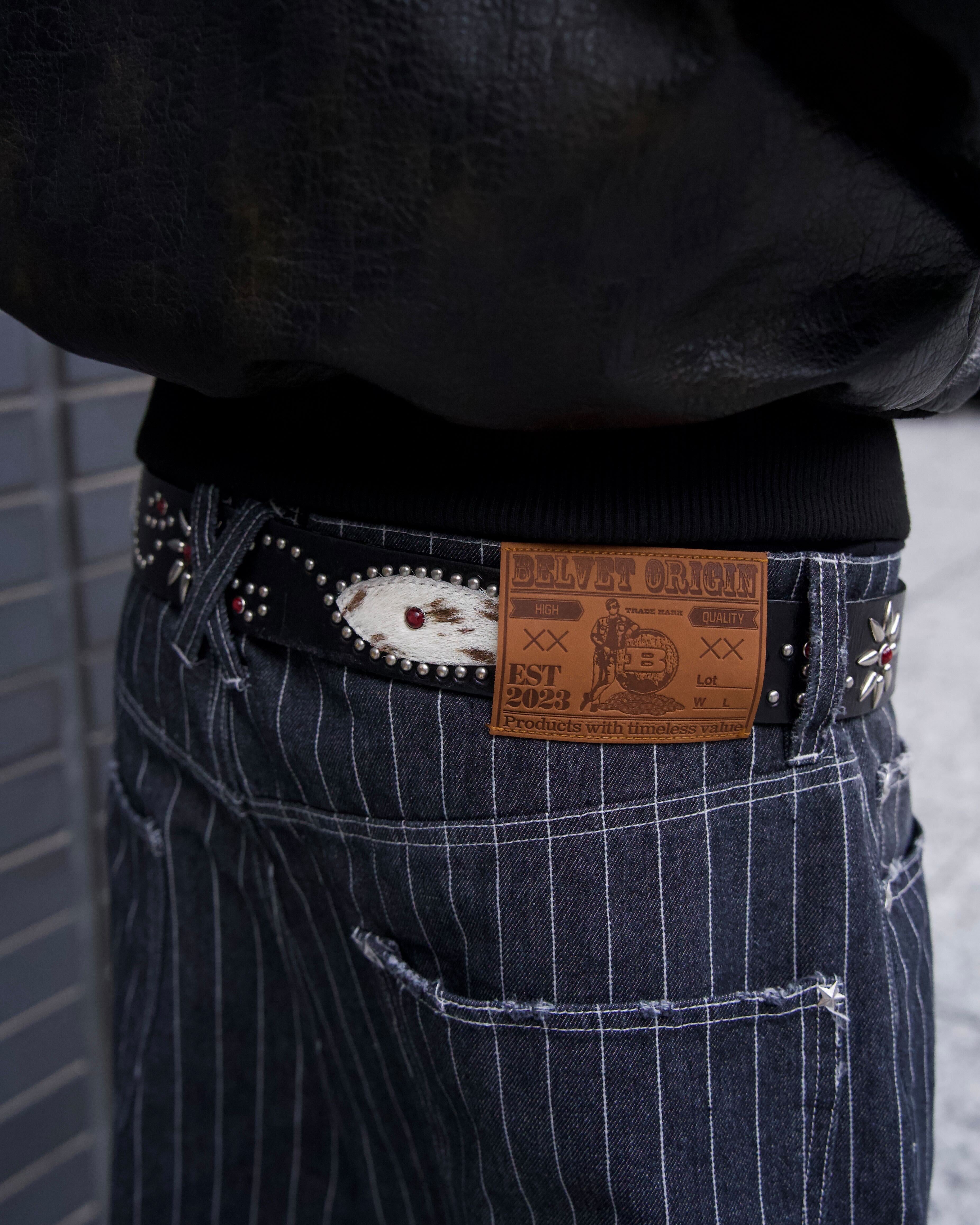 Faded Stripe Denim – BELVET