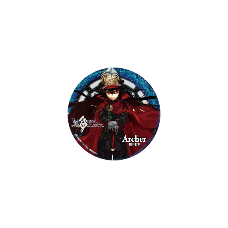 Fate シリーズ』 セイバー/沖田総司＆アーチャー/織田信長 缶バッジ