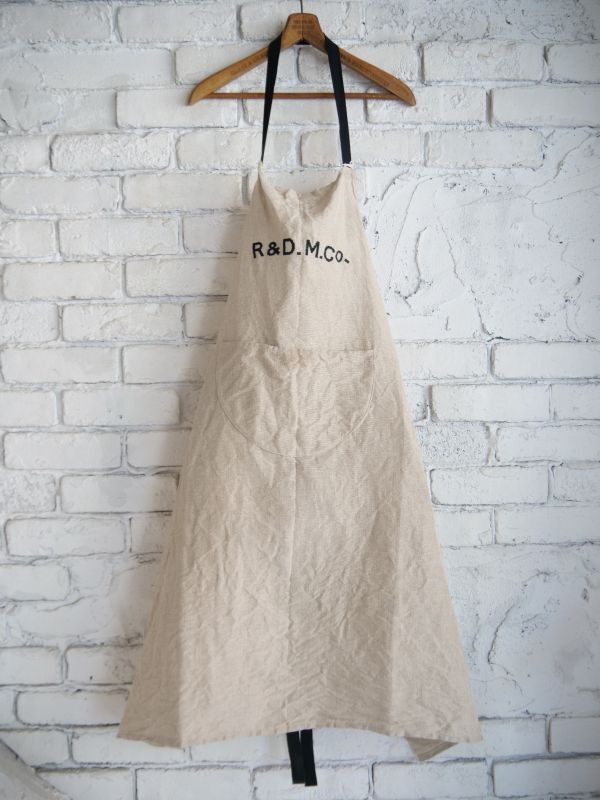 オールドマンズテーラーエプロンR&D.M.Co- モノグラムエプロン