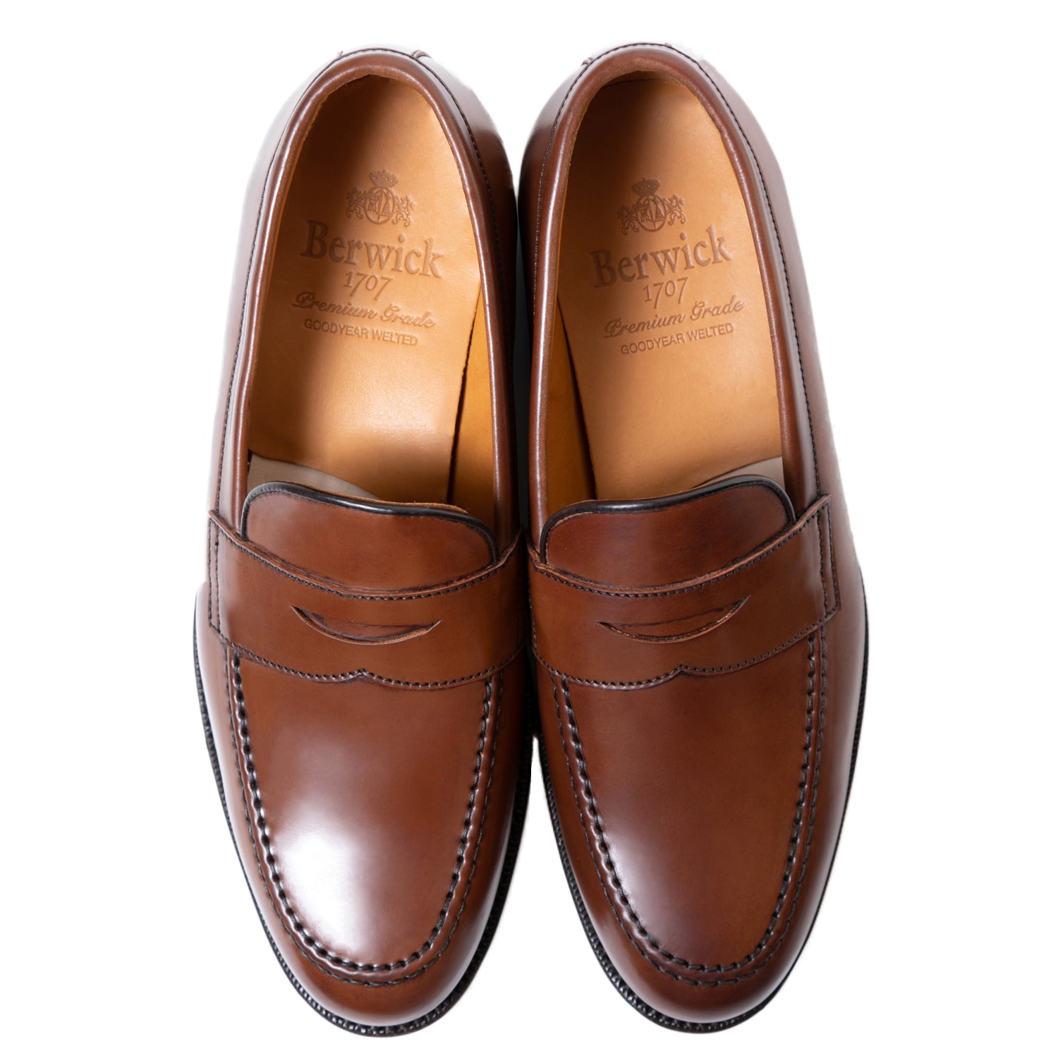 Berwick1707 | コインローファー コードバン | 4545RDJRBR – バー