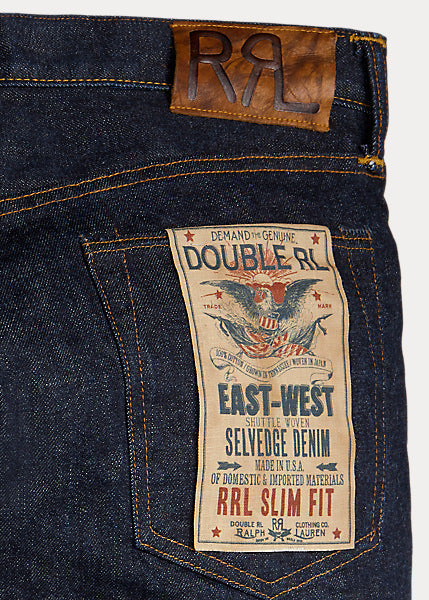 RRL Slim Fit Selvedge Jean - East West – Berkeley Supply