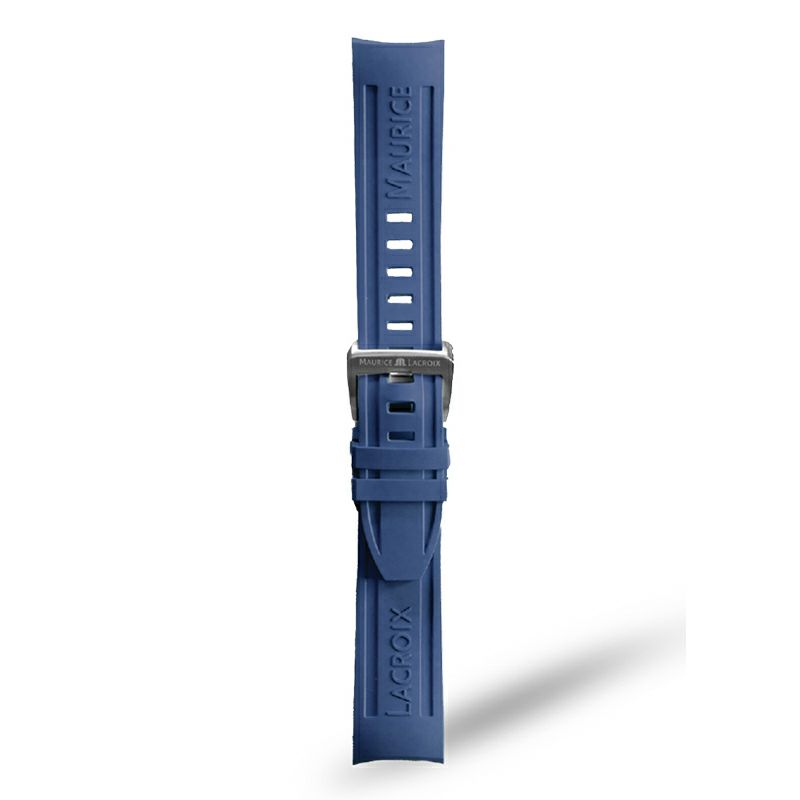 MAURICE LACROIX Blue Rubber Strap モーリス・ラクロア ブルーラバー