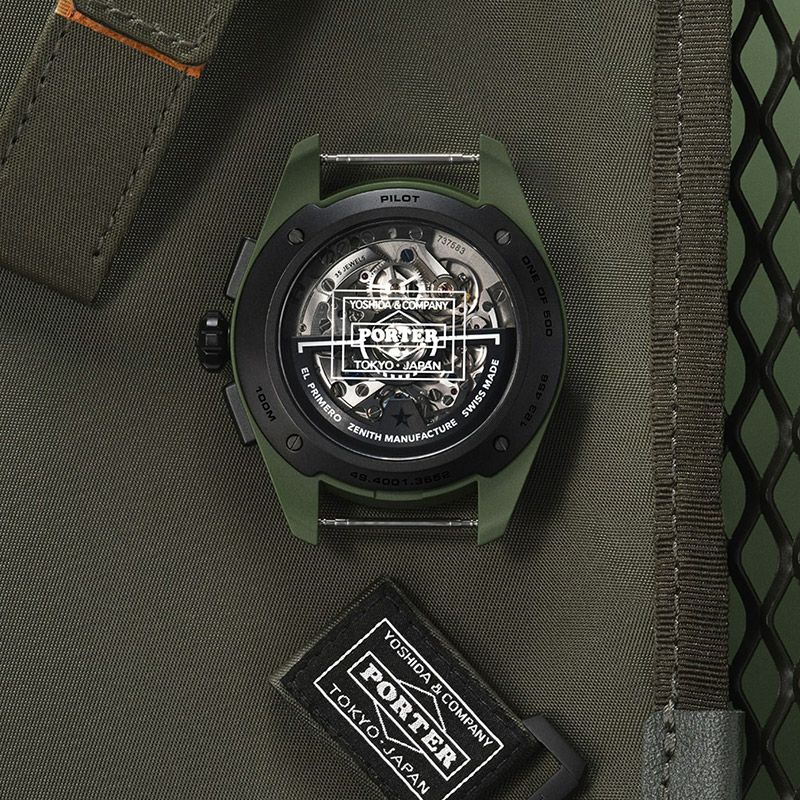 ZENITH Pilot Big Date Flyback Porter Edition ゼニス パイロット