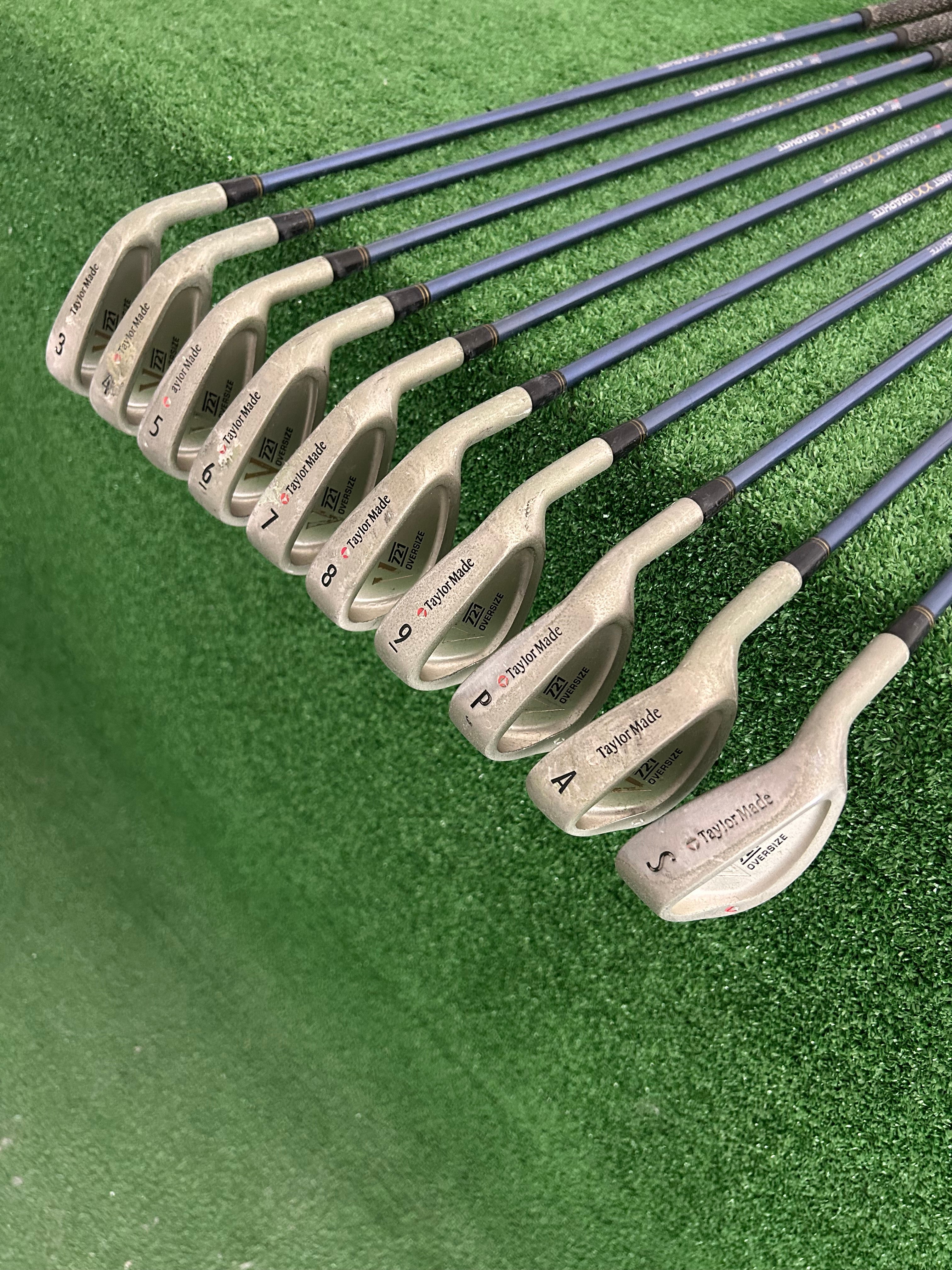 Taylormade V721 Oversized Iron Set 3-S / Taylormade Flex Twist