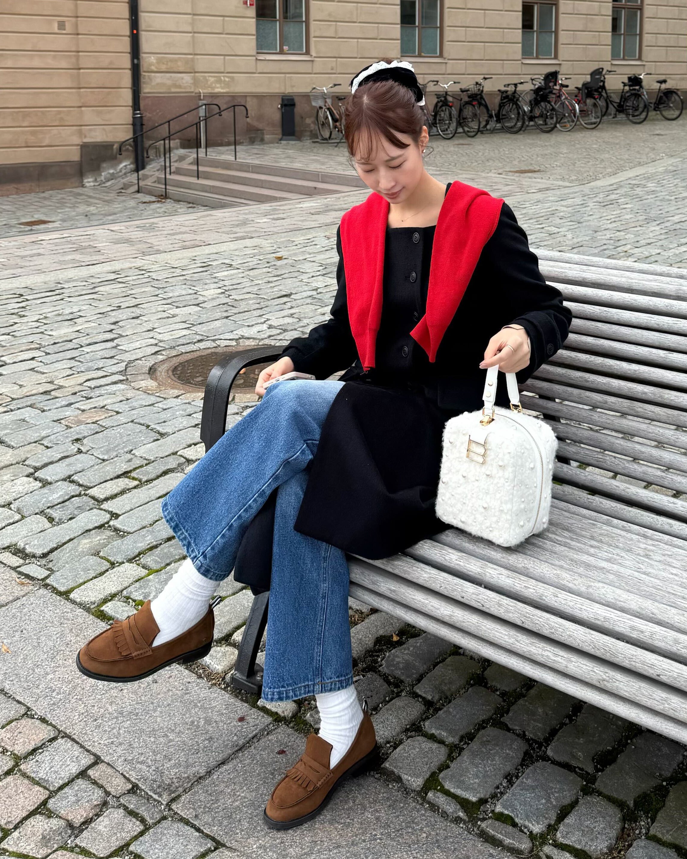 BIBIY. MADE | B. CAROL COAT NAVY｜Bibiy.