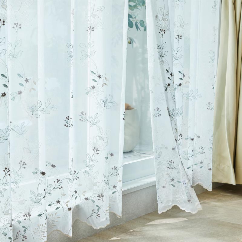 100サイズから選べる】【2倍ひだ】エレガントな窓辺空間をお届け。裾