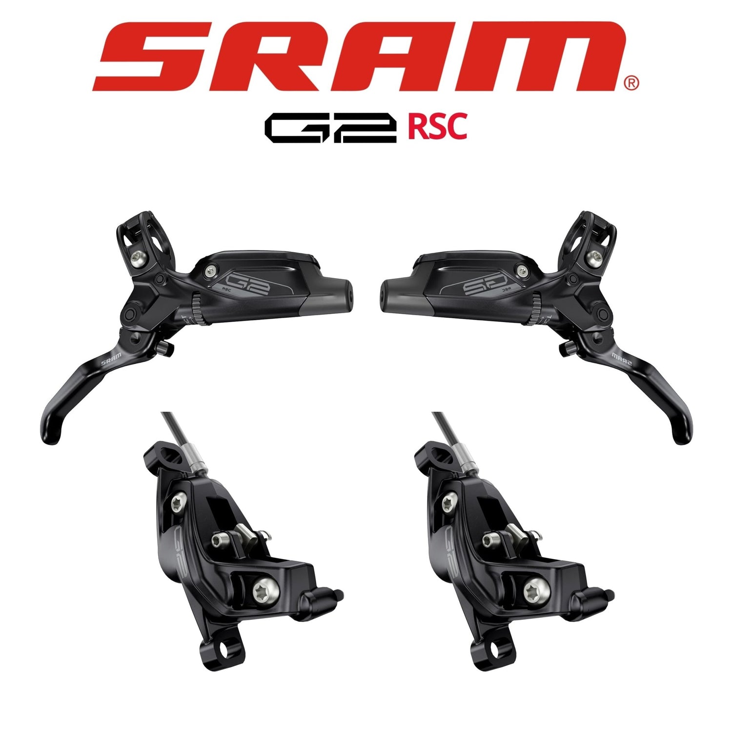 SRAM G2 RSC 前後 SRAM G2 RSC Disc Brake - Components