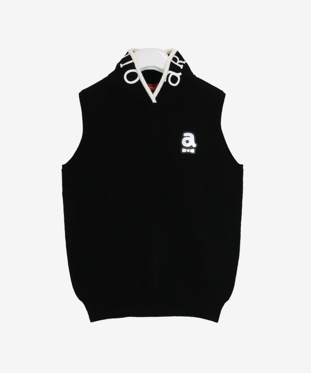 アルチビオ 半袖セーター 黒 グレー アルチビオ(archivio)セーター