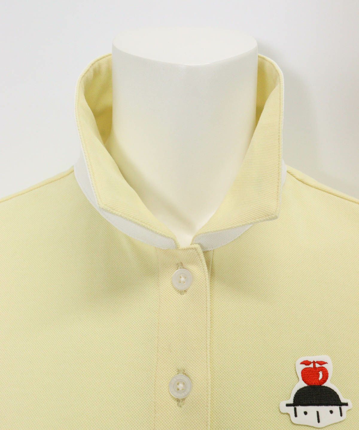 襟裏プリントUV速乾長袖ポロシャツ|ピッコーネクラブ - ゴルフウェアや