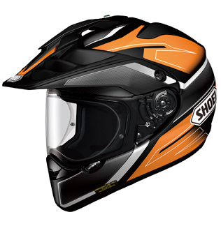 A review of the Shoei Hornet X2 dual-sports adventure crash helmet