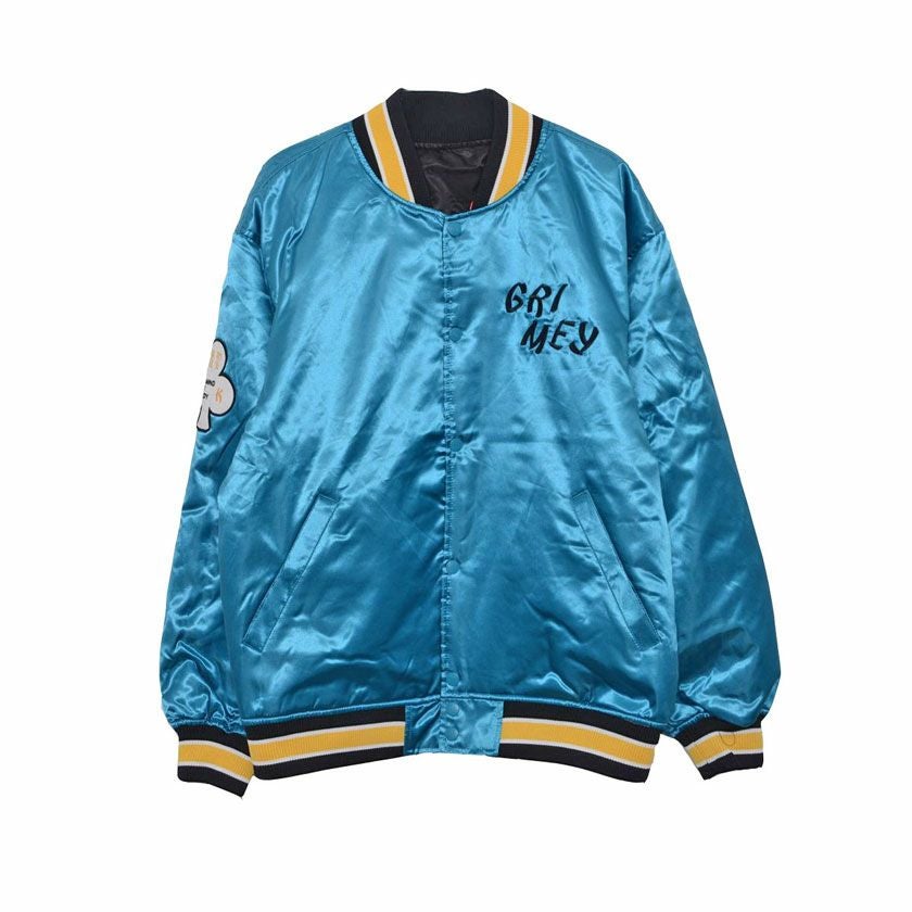ブルゾン メンズ GRIMEY(グライミー)DESTROY ALL FEAR REVERSIBLE