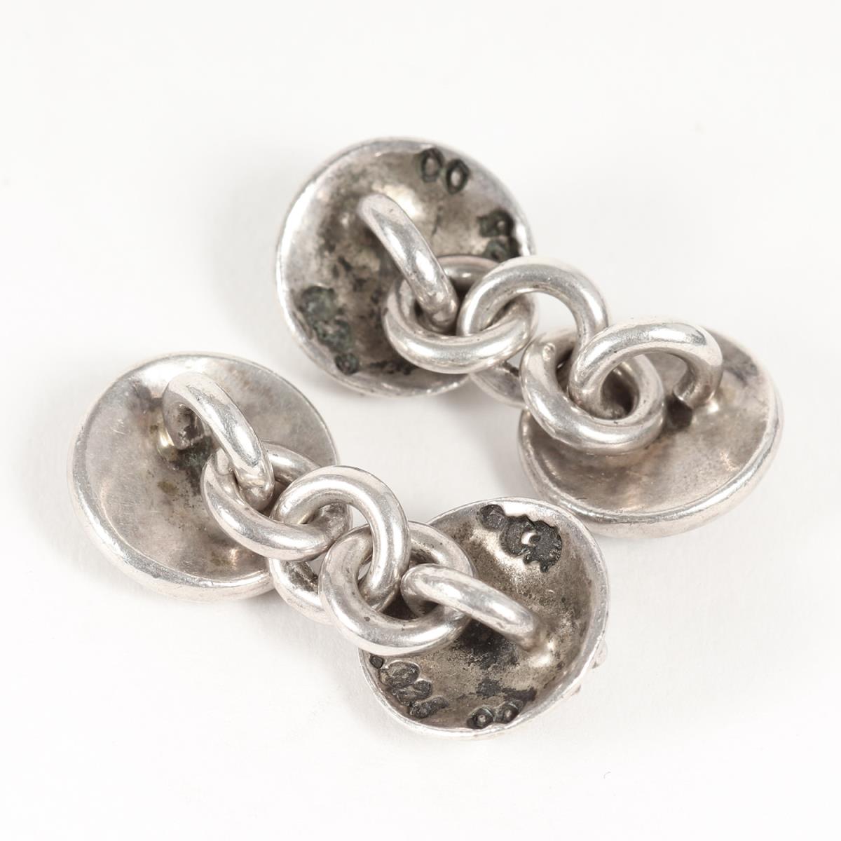 CHROME HEARTS (クロムハーツ) クロスボール カフスリンクス / カフス