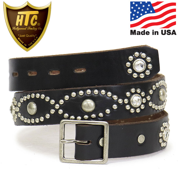 正規取扱店 HTC(Hollywood Trading Company) Belt #D-Style Studs