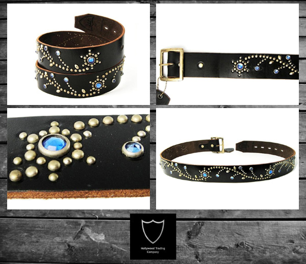正規取扱HTC #585 Flower Silver Studs Belt(フラワーシルバースタッズ