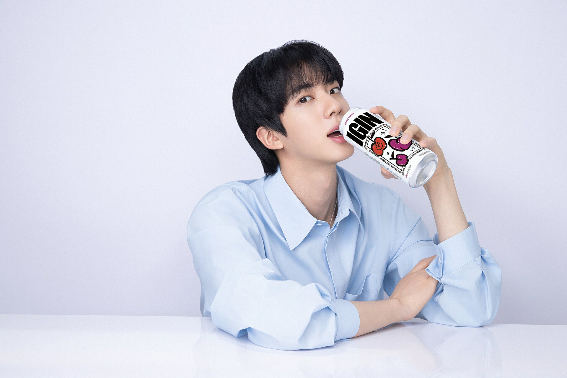 BTS・JINがアンバサダーを務める「IGIN」缶タイプがローソンで先行発売