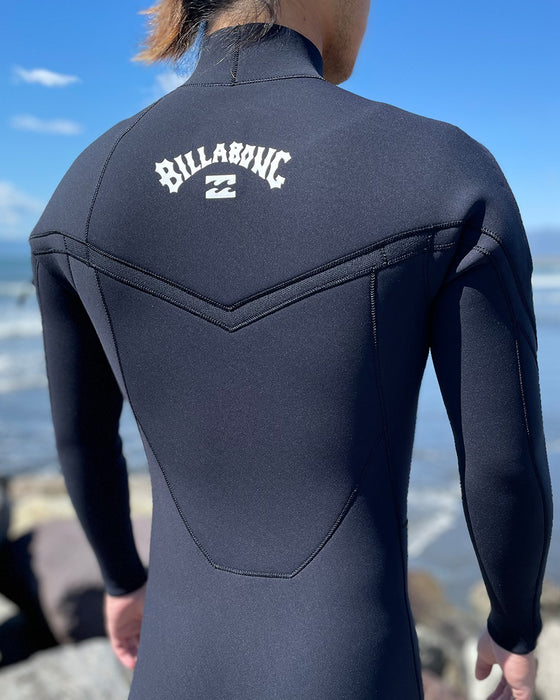 OUTLET】BILLABONG メンズ LONG CHEST ZIPPER Gull light ウェット