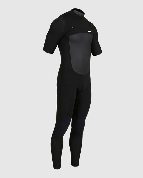 OUTLET】RVCA メンズ 2/2 BALANCE CHEST ZIP SS FULL シーガル 【2025