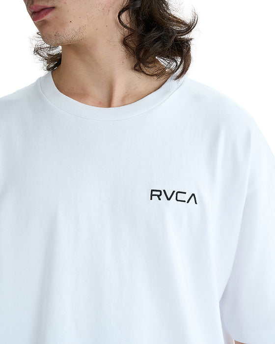 OUTLET】RVCA メンズ BOX SS Tシャツ 【2025年夏モデル】