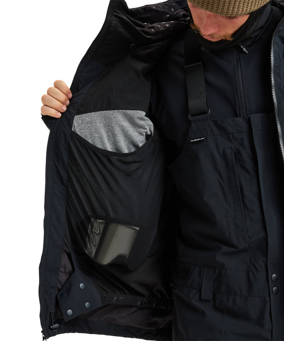 QUIKSILVER メンズ PRO PATH GORE-TEX 2L ゴアテックス スノー