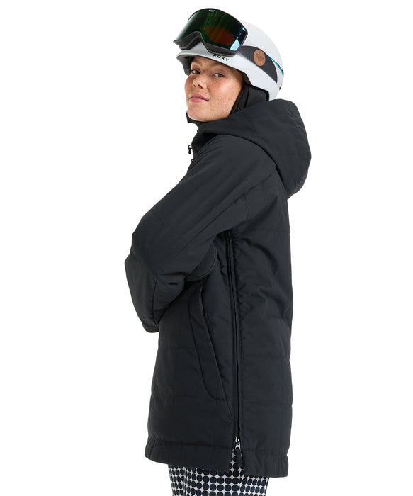 ROXY ウィメンズ RADIANT LINES OVERHEAD JK スノージャケット