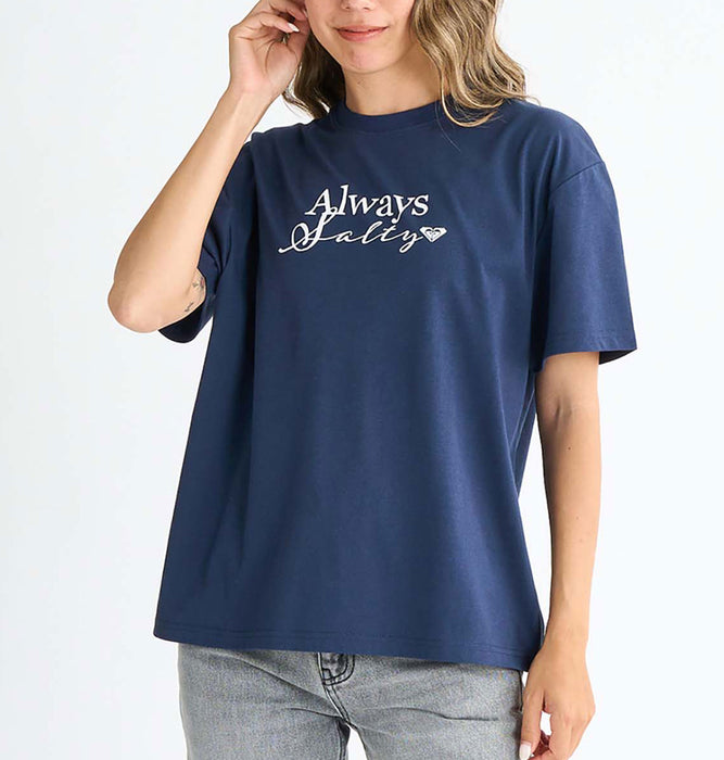 OUTLET】Roxy ALWAYS SALTY ウィメンズ 半袖Tシャツ ティーシャツ 接触