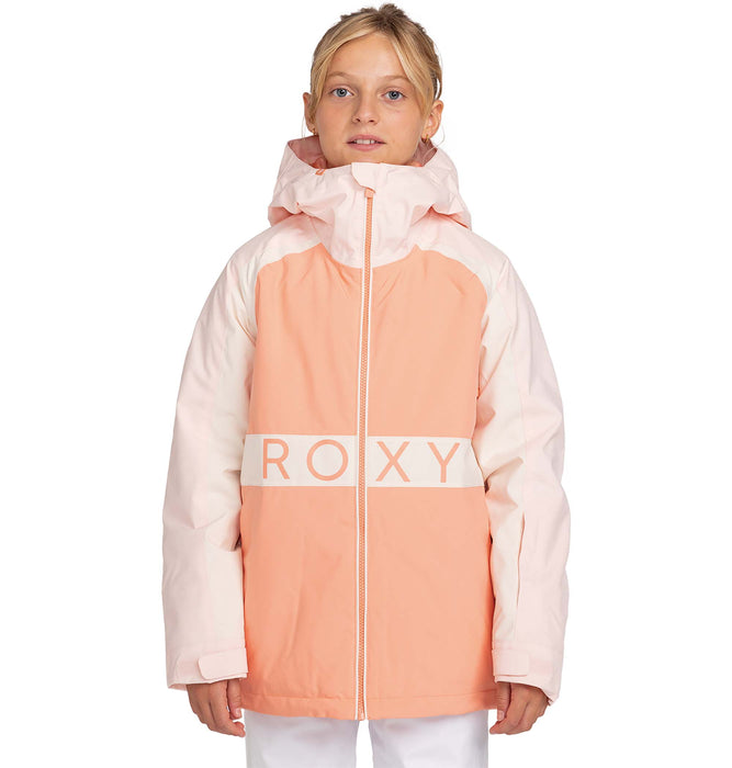 OUTLET】【REGULAR FIT】 (130-150cm向け)10K Roxy キッズ SNOWMIST