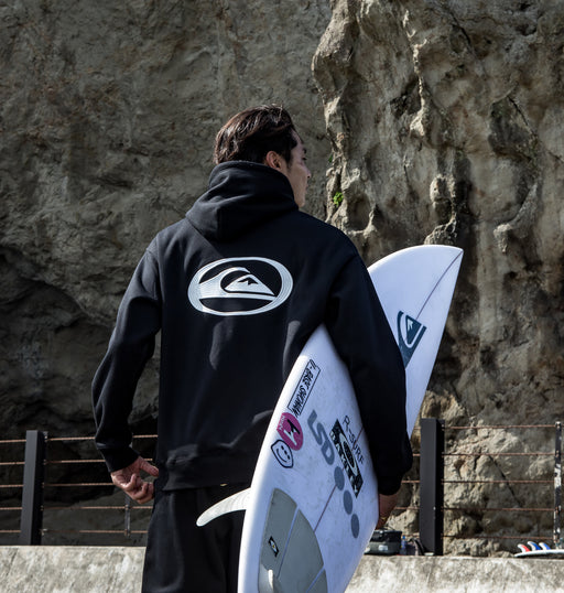 Quiksilver ジップ フード ジャケット ビンテージ スケート サーフ