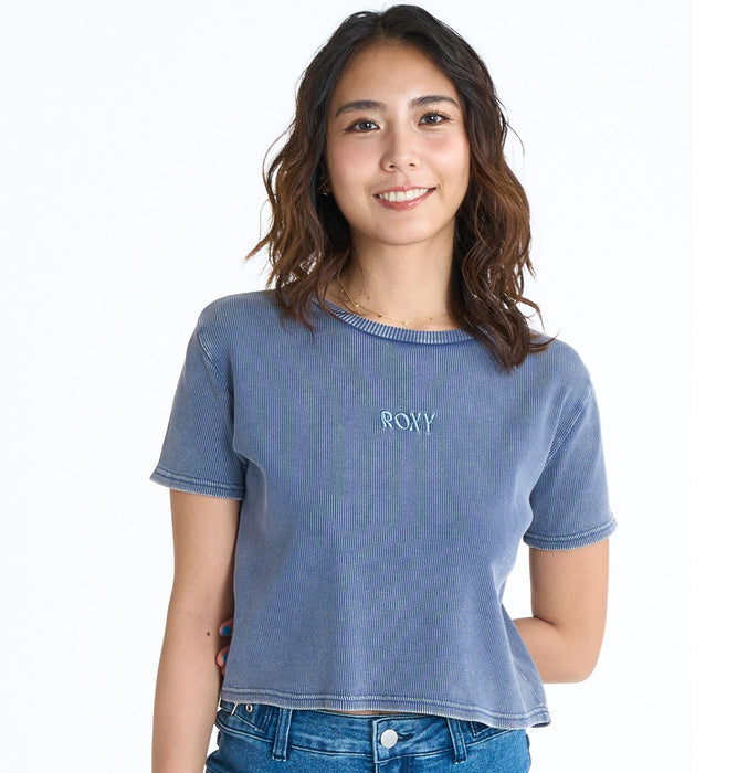 OUTLET】Roxy ROXY×NANAHA RIB S/STEE ウィメンズ 半袖Tシャツ
