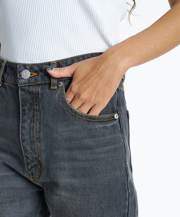 ROXY ウィメンズ SALTY FLARE DENIM フレアデニムパンツ 【2026年春夏